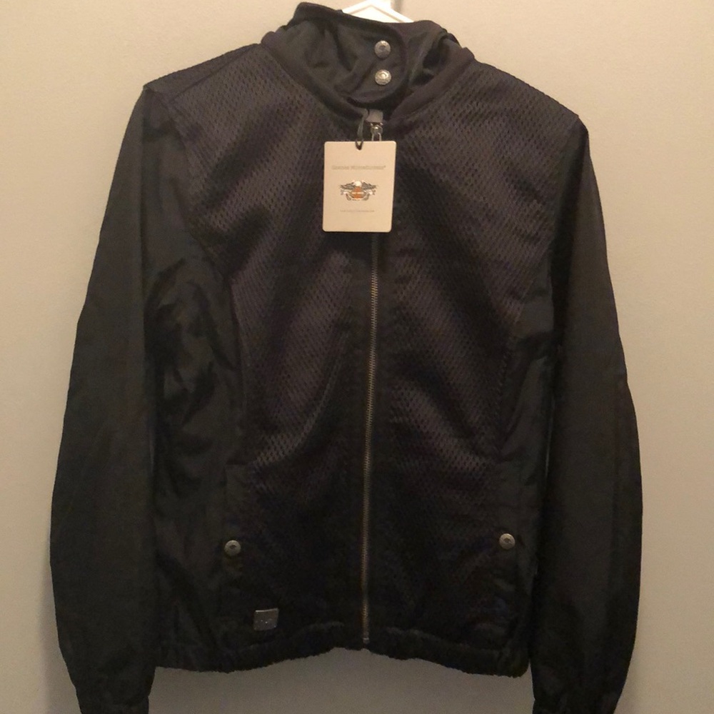 Harley-Davidson Rain Jacket - Petite Medium - NWT
